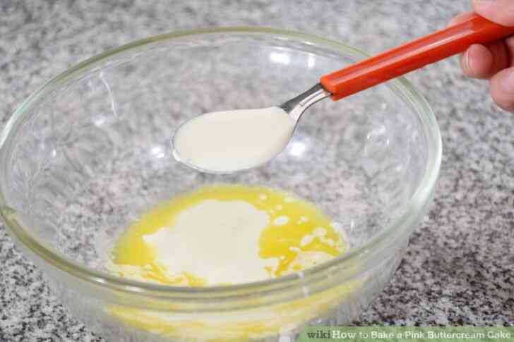 Image intitulée Cuire un Rose crème au Beurre Gâteau Étape 04